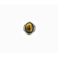Signet Ring, Tiger eye-Ringe og Halskæder-Black Pearl Creations-Motorious Copenhagen