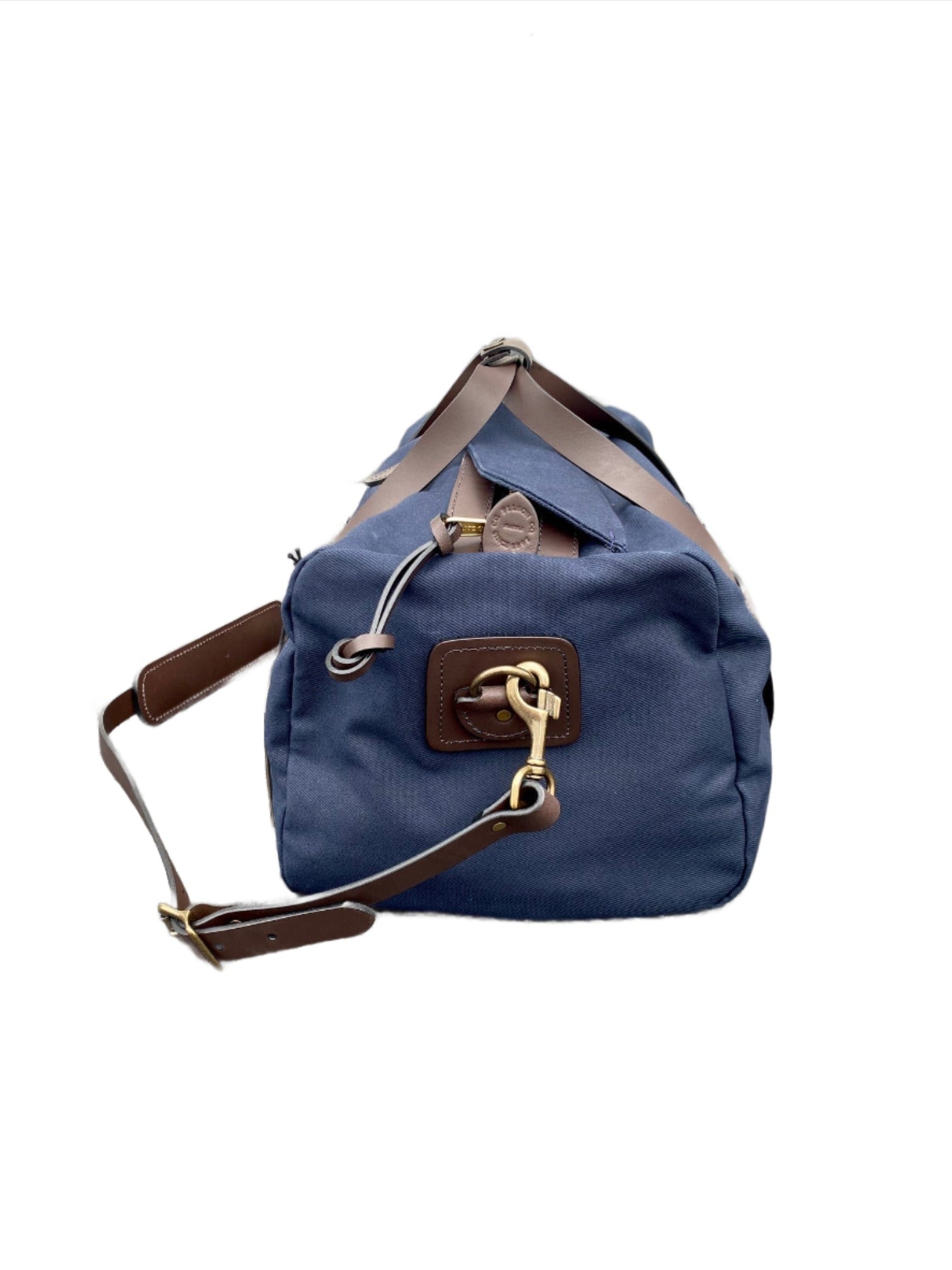 Small Rugged Twill Duffle Bag, Navy-Tasker-Filson 1897-Motorious Copenhagen