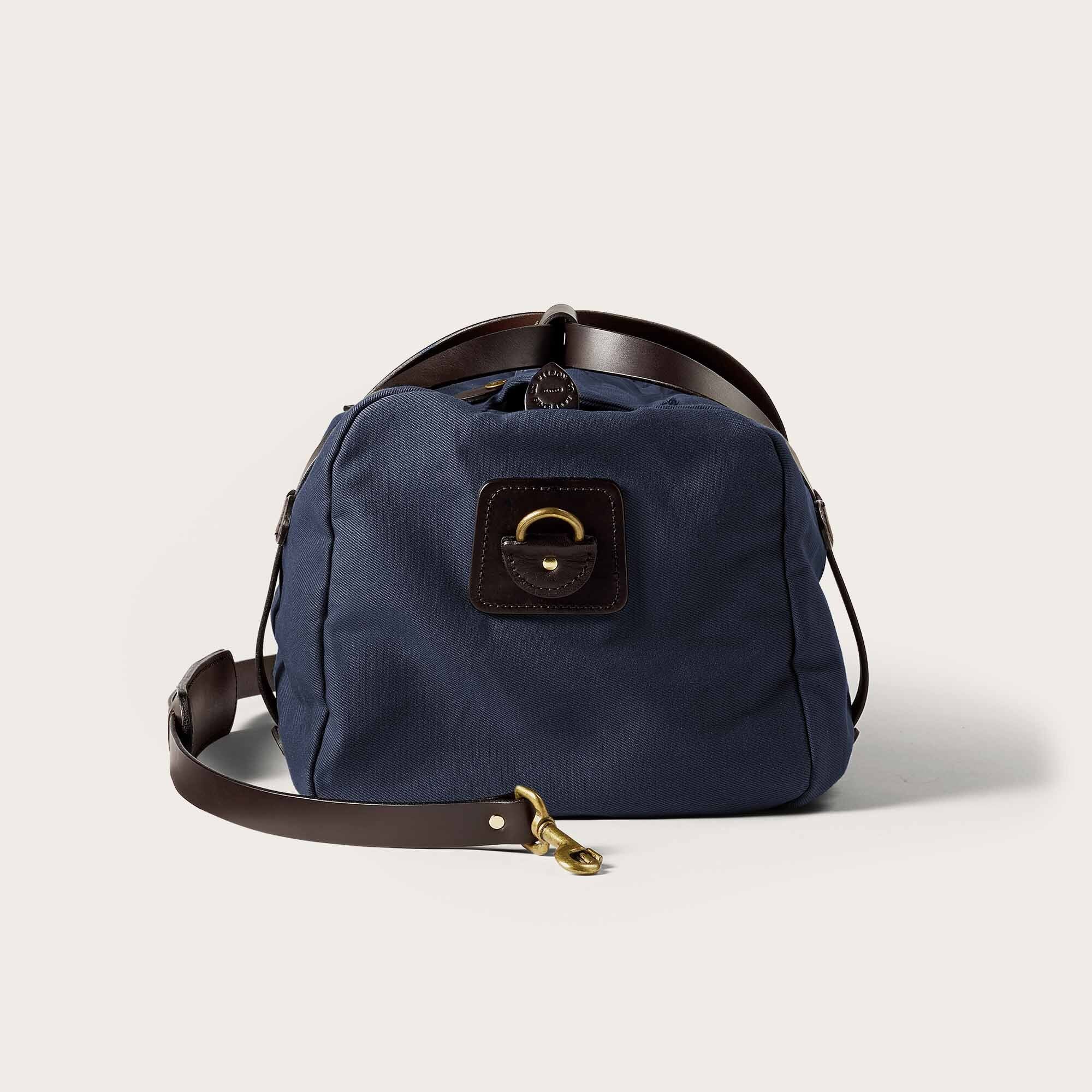 Small Rugged Twill Duffle Bag, Navy-Tasker-Filson 1897-Motorious Copenhagen