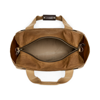 Small Tin Cloth Duffle Bag, Dark Tan-Tasker-Filson 1897-Motorious Copenhagen