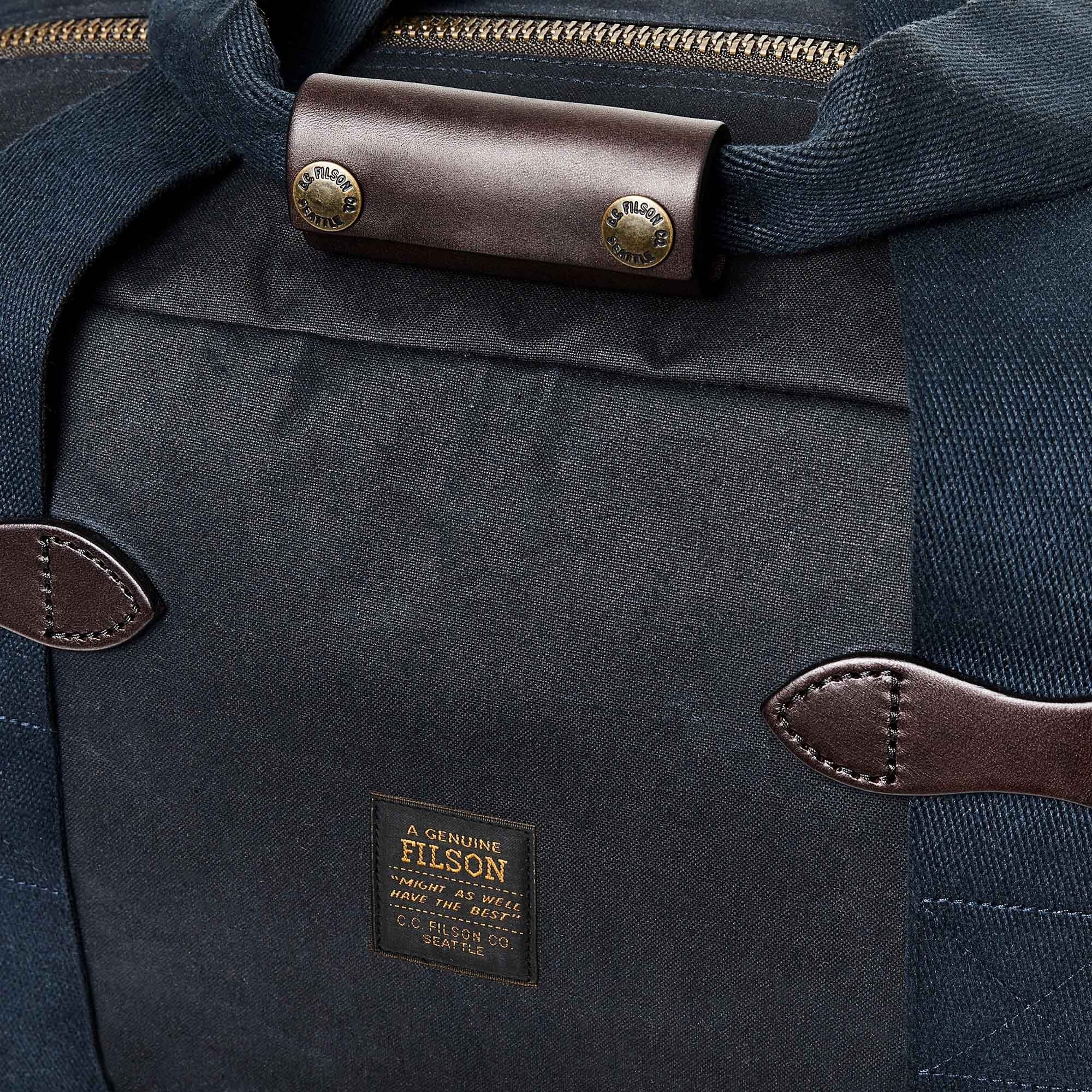 Small Tin Cloth Duffle Bag, Navy-Tasker-Filson 1897-Motorious Copenhagen