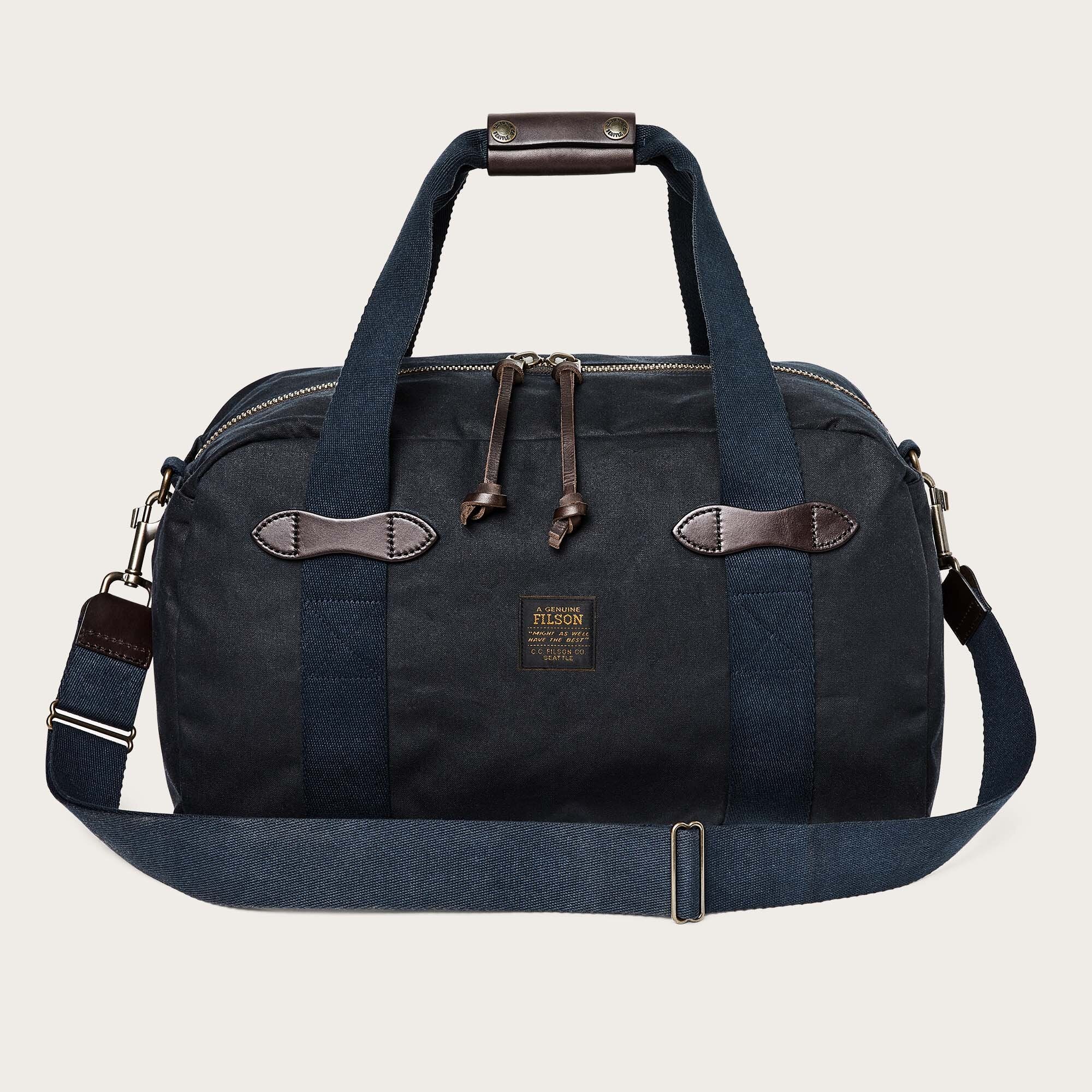 Small Tin Cloth Duffle Bag, Navy-Tasker-Filson 1897-Motorious Copenhagen