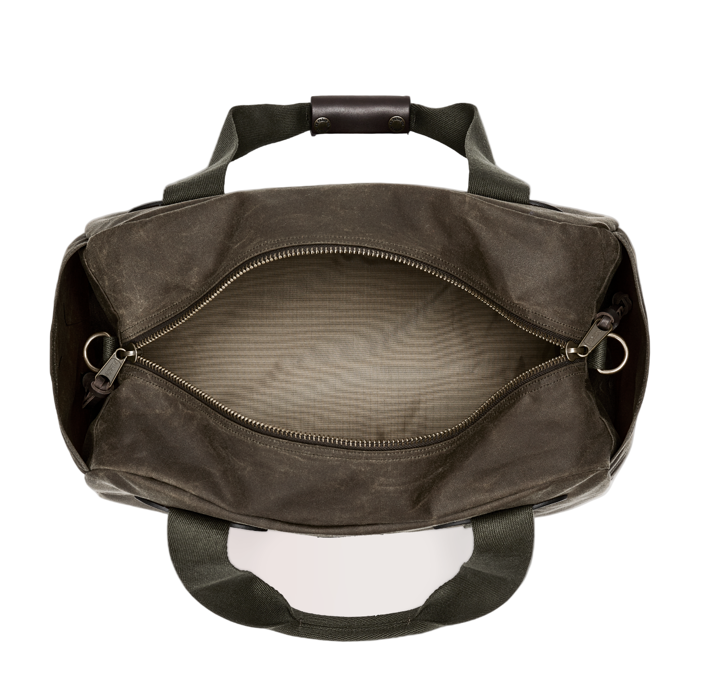 Small Tin Cloth Duffle Bag, Otter Green-Tasker-Filson 1897-Motorious Copenhagen
