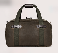 Small Tin Cloth Duffle Bag, Otter Green-Tasker-Filson 1897-Motorious Copenhagen