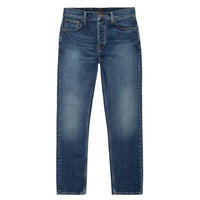 Solid Ollie, Wild Blue-Bukser-Nudie Jeans-Motorious Copenhagen