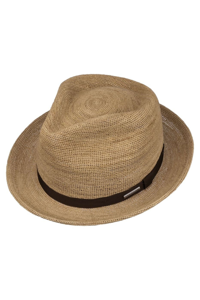 Sondova Chrochet Raffia hat, Nature-Hatte og Caps-Stetson-Motorious Copenhagen