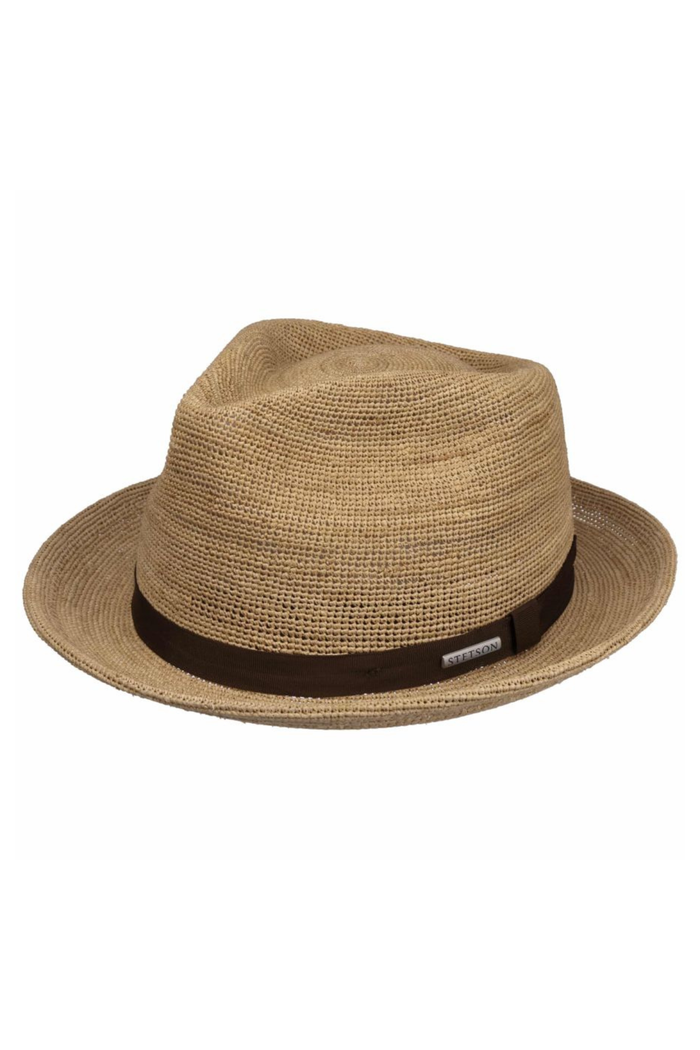 Sondova Chrochet Raffia hat, Nature-Hatte og Caps-Stetson-Motorious Copenhagen