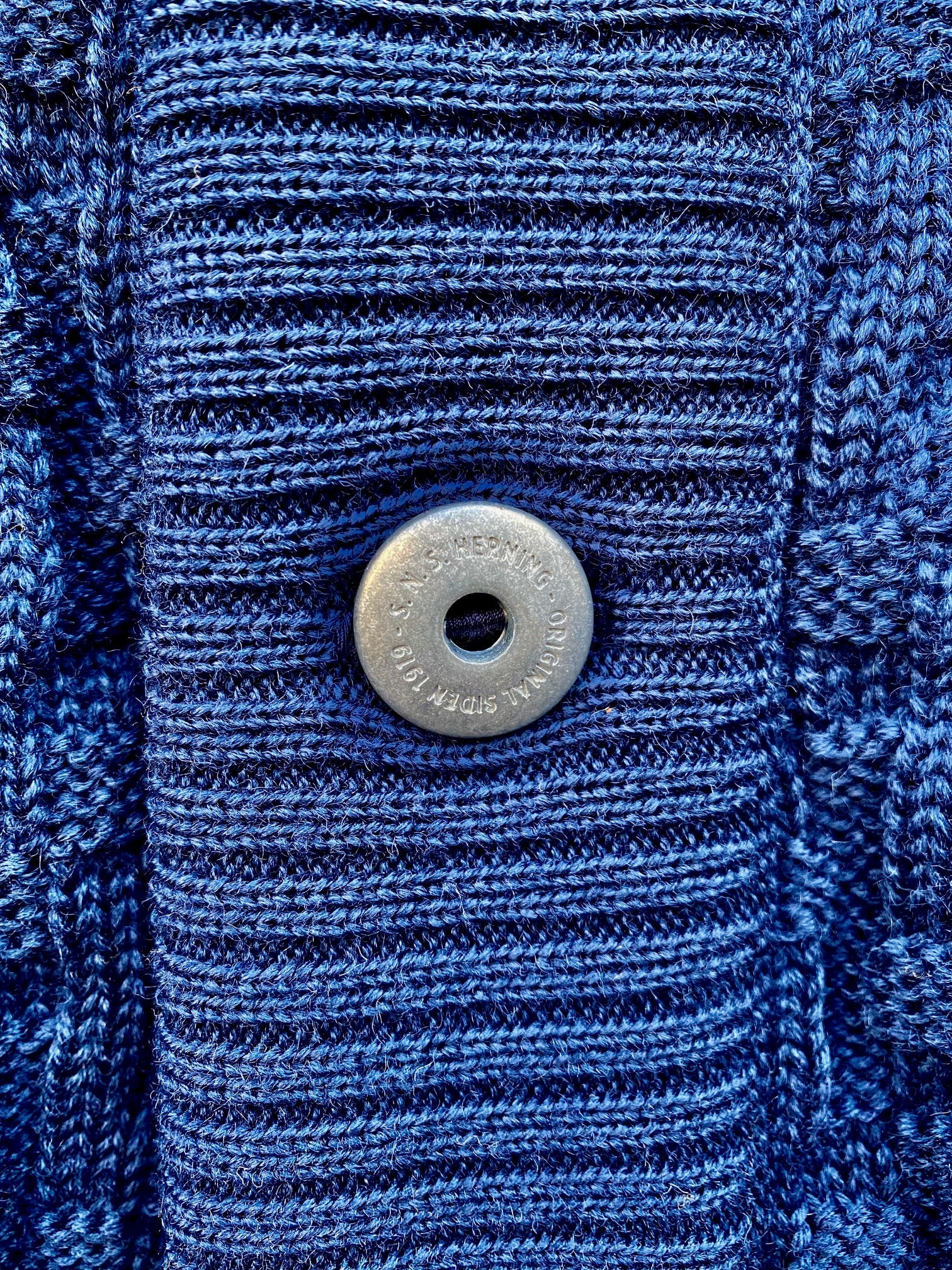 Stark Cardigan, Manual Blue-Sweatshirts-SNS Herning-Motorious Copenhagen