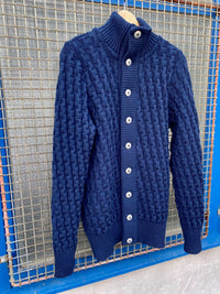 Stark Cardigan, Manual Blue-Sweatshirts-SNS Herning-Motorious Copenhagen