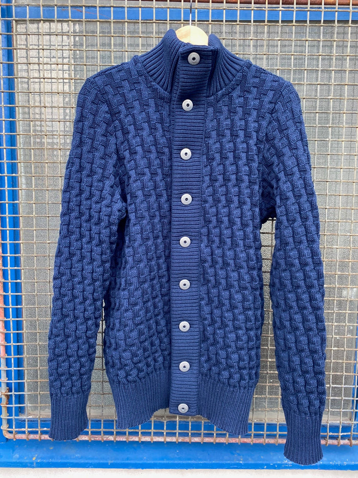 Stark Cardigan, Manual Blue-Sweatshirts-SNS Herning-Motorious Copenhagen