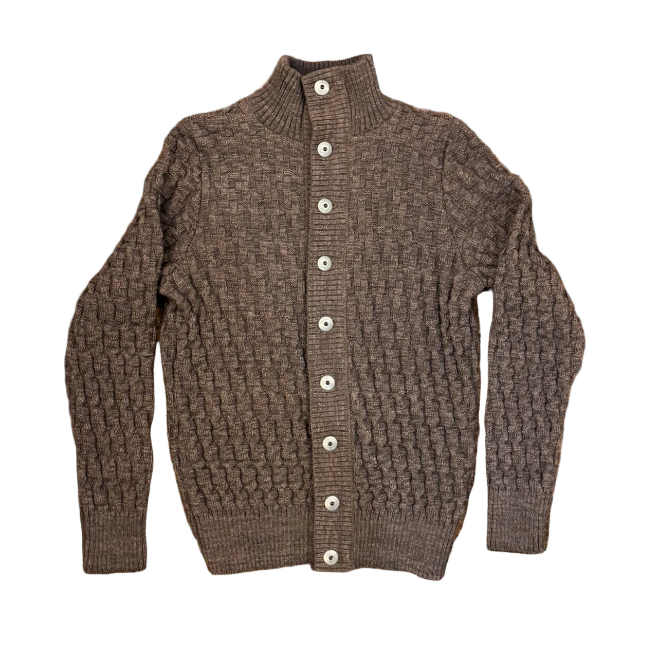 Stark Cardigan, Terra-II Brown-Sweatshirts-SNS Herning-Motorious Copenhagen