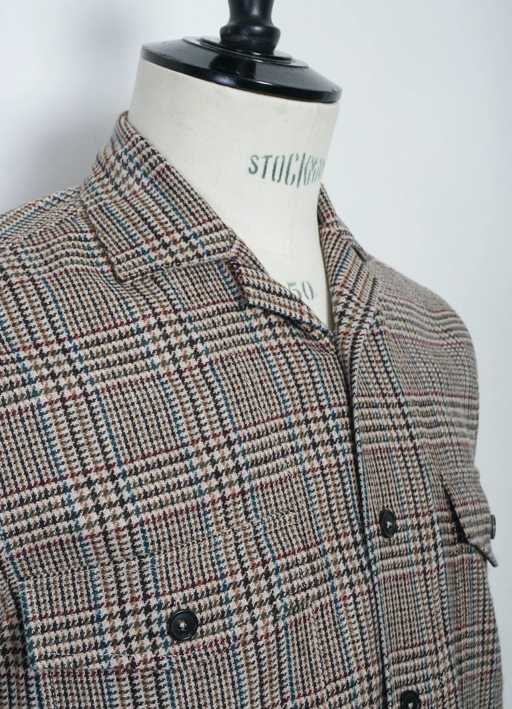 Stefan, Worker Overshirt/Jacket, Classic Checks-Skjorter-Hansen Garments-Motorious Copenhagen