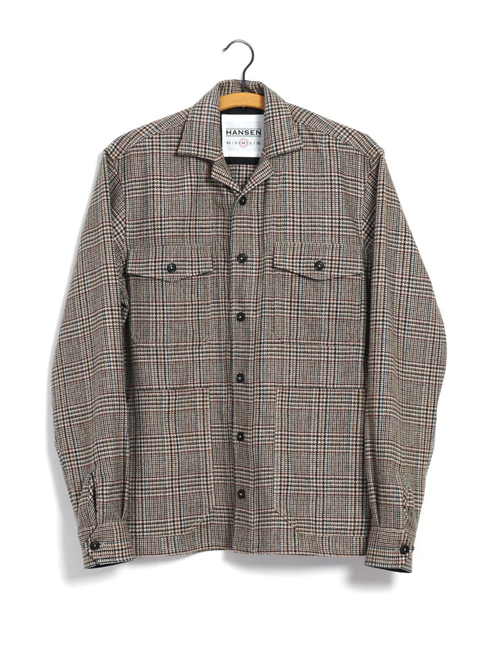 Stefan, Worker Overshirt/Jacket, Classic Checks-Skjorter-Hansen Garments-Motorious Copenhagen