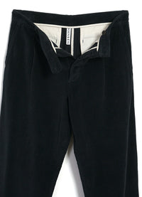 Sune, Pleated Classic Trousers, Dusty Black-Bukser-Hansen Garments-Motorious Copenhagen