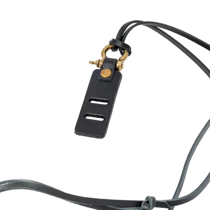 Sunglass Strap, Black Leather-Solbriller-Eat Dust-Motorious Copenhagen