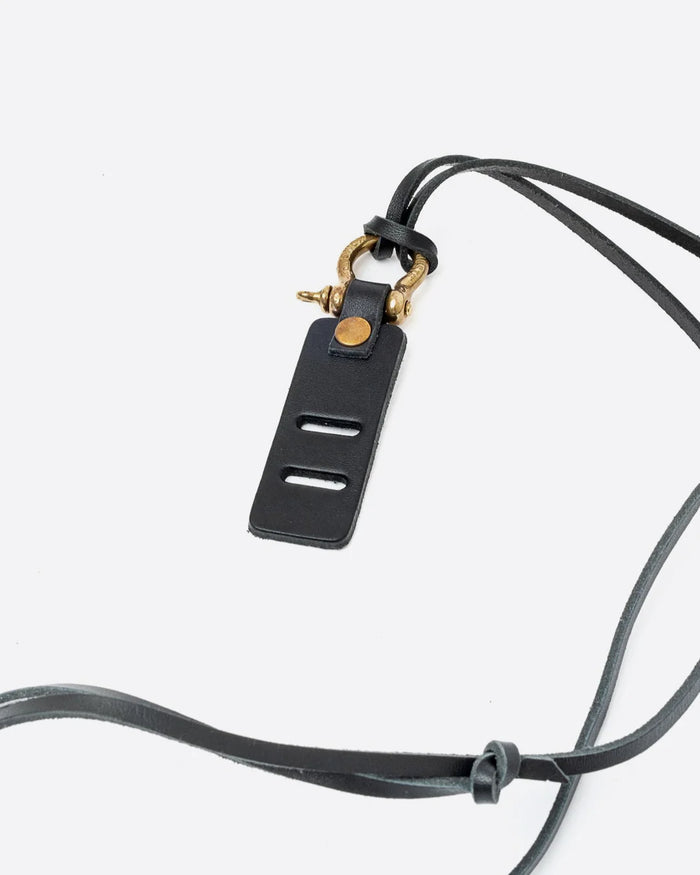 Sunglass Strap, Black Leather-Solbriller-Eat Dust-Motorious Copenhagen