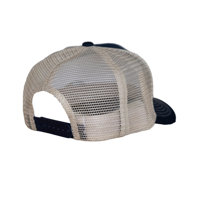 Tanning Tiger Trucker Cap, Navy Blue-Hatte og Caps-Motorious Copenhagen-Motorious Copenhagen