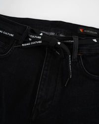 Tapered Slim Protective Jeans, Black-Bukser-Riding Culture-Motorious Copenhagen