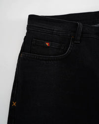 Tapered Slim Protective Jeans, Black-Bukser-Riding Culture-Motorious Copenhagen