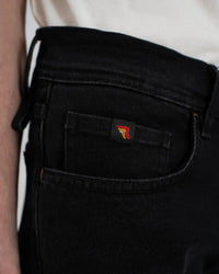 Tapered Slim Protective Jeans, Black-Bukser-Riding Culture-Motorious Copenhagen