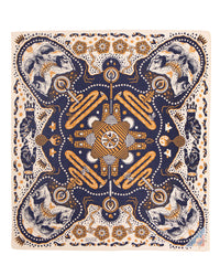 Tarot XIII Bandana, Offwhite/Blue-Halstørklæder-IndigoFera-Motorious Copenhagen