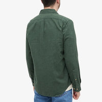 Teca Shirt, Moss Green-Skjorter-Portuguese Flannel-Motorious Copenhagen