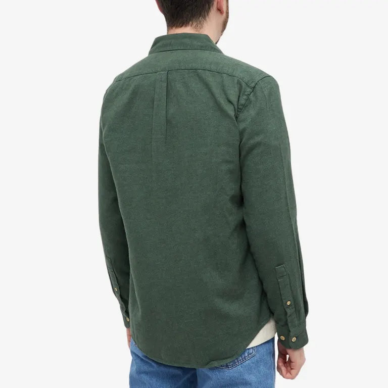 Teca Shirt, Moss Green-Skjorter-Portuguese Flannel-Motorious Copenhagen
