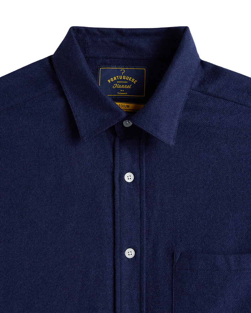 Teca shirt 2.0, Navy-Skjorter-Portuguese Flannel-Motorious Copenhagen