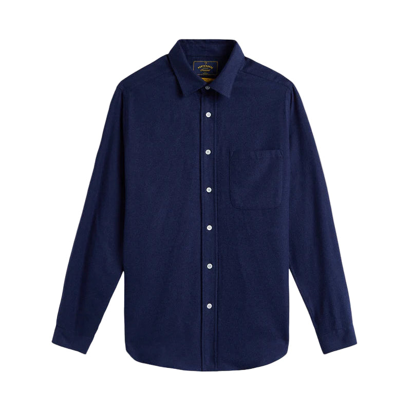Teca shirt 2.0, Navy-Skjorter-Portuguese Flannel-Motorious Copenhagen