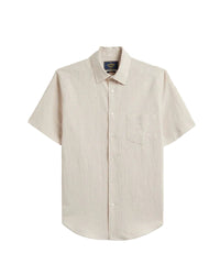 Theme Shirt, Short Sleeve, Sand-Skjorter-Portuguese Flannel-Motorious Copenhagen