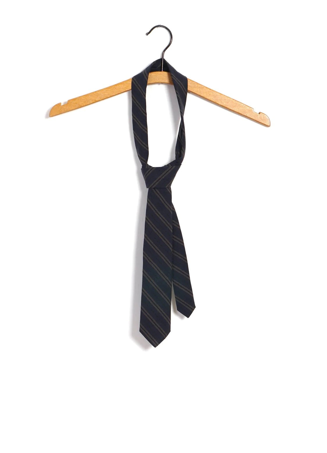 Tie, Navy stripes-Skjorter-Hansen Garments-Motorious Copenhagen