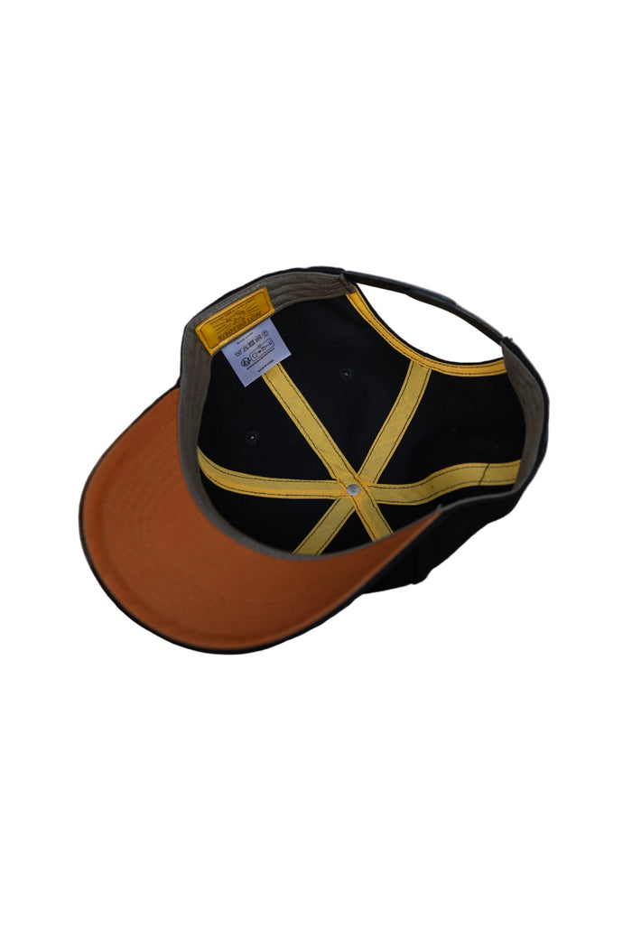 Tiger six-panel Cap, Black/Black-Hatte og Caps-Motorious Copenhagen-Motorious Copenhagen