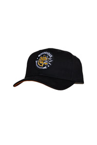 Tiger six-panel Cap, Black/Black-Hatte og Caps-Motorious Copenhagen-Motorious Copenhagen