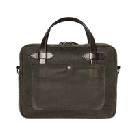 Tin Cloth Compact Briefcase, Ottergreen-Tasker-Filson 1897-Motorious Copenhagen