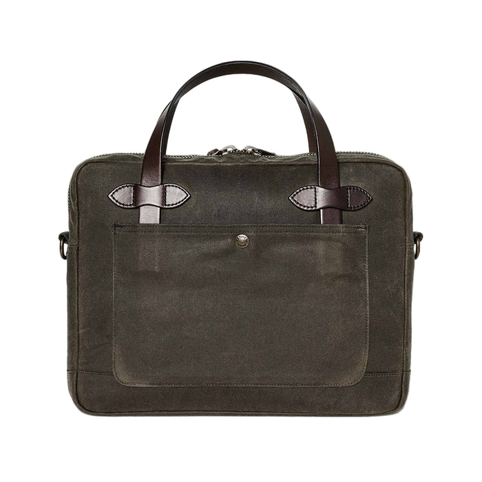 Tin Cloth Compact Briefcase, Ottergreen-Tasker-Filson 1897-Motorious Copenhagen