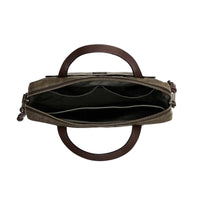 Tin Cloth Compact Briefcase, Ottergreen-Tasker-Filson 1897-Motorious Copenhagen