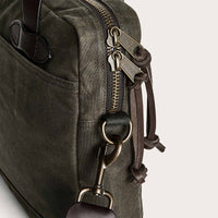 Tin Cloth Compact Briefcase, Ottergreen-Tasker-Filson 1897-Motorious Copenhagen