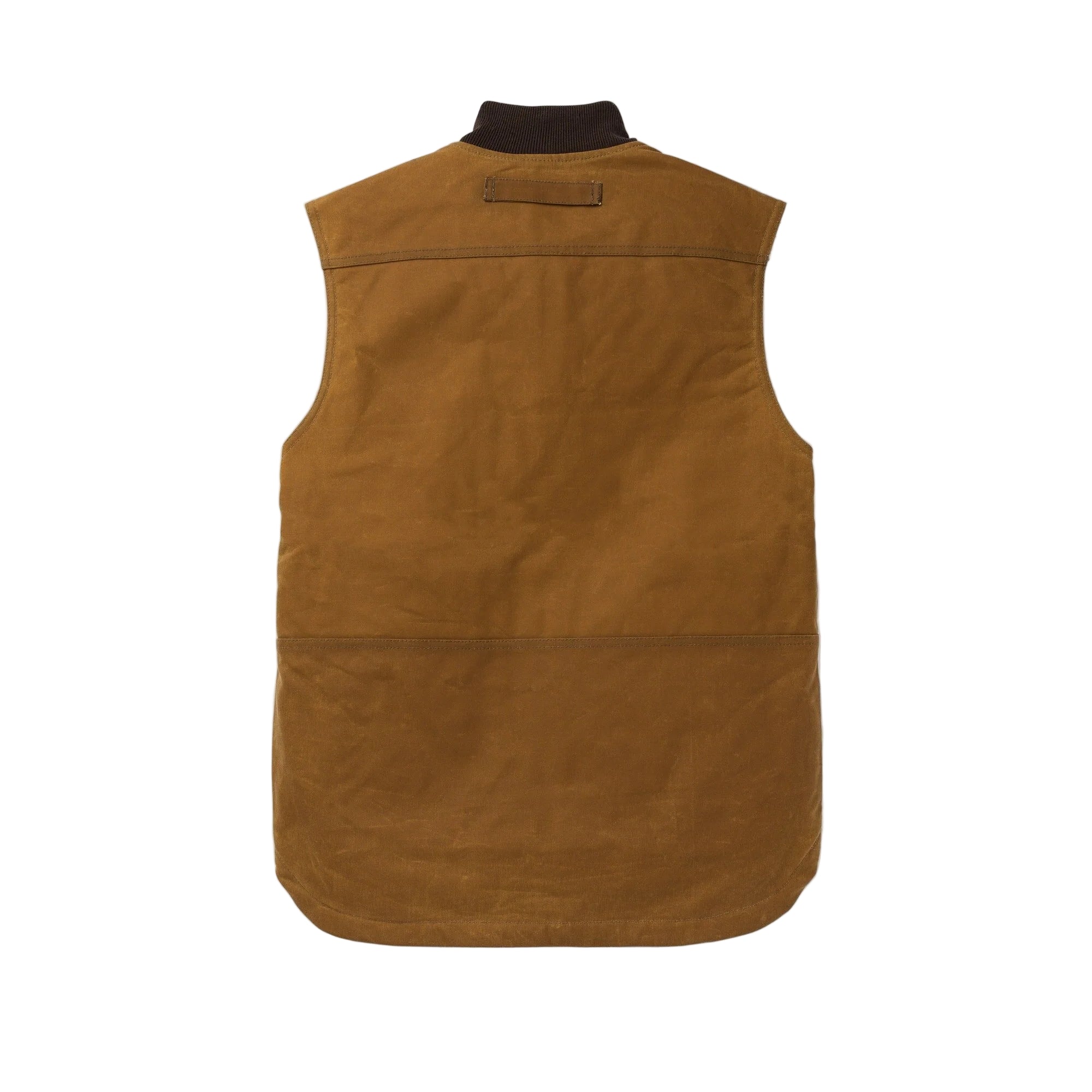 Tin Cloth Insulated Work Vest, Dark Tan-Veste-Filson 1897-Motorious Copenhagen