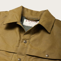 Tin Cloth Lined Cruiser Jacket, Dark Tan-Jakker-Filson 1897-Motorious Copenhagen