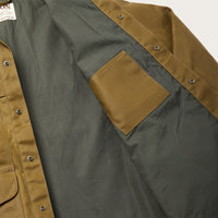 Tin Cloth Lined Cruiser Jacket, Dark Tan-Jakker-Filson 1897-Motorious Copenhagen