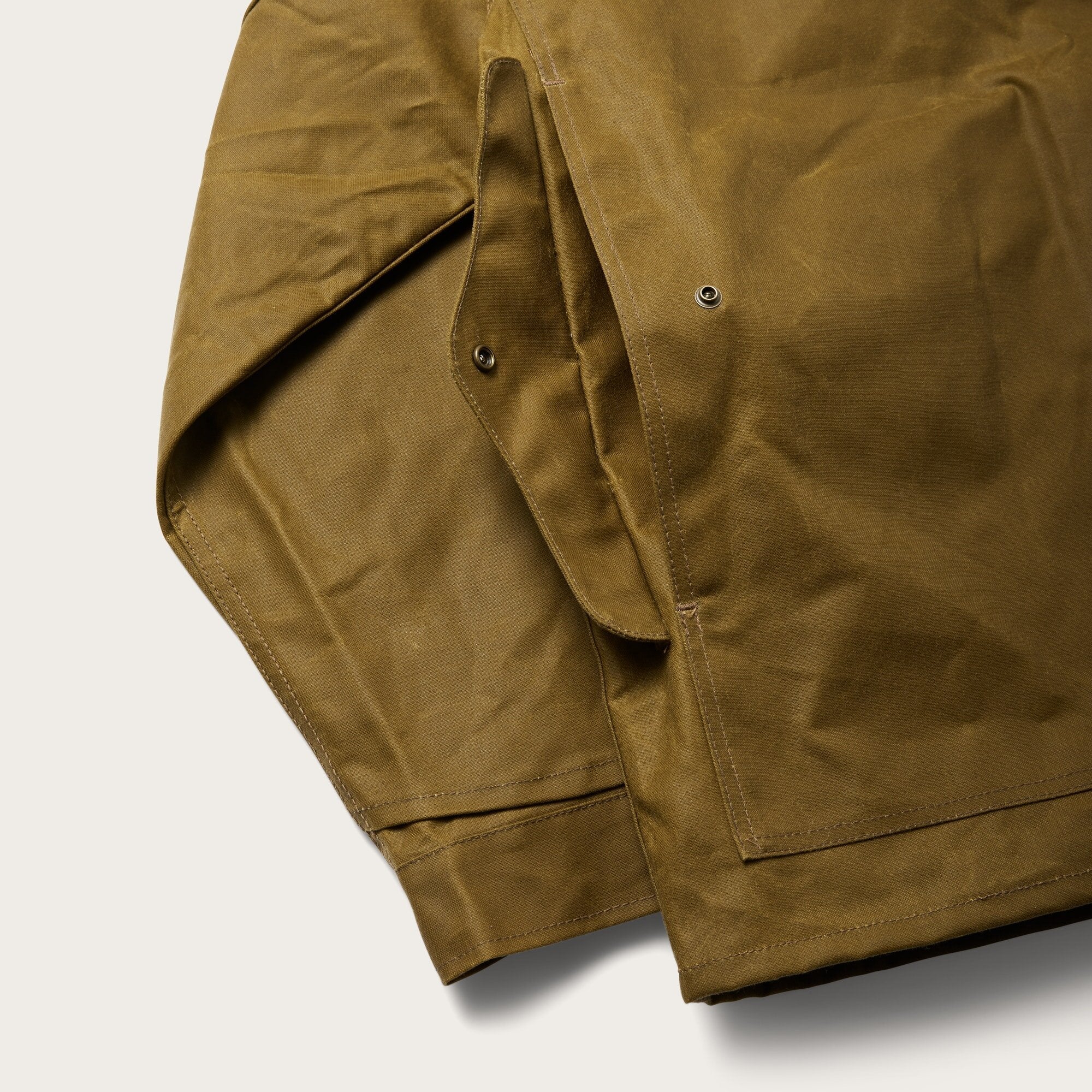 Tin Cloth Lined Cruiser Jacket, Dark Tan-Jakker-Filson 1897-Motorious Copenhagen