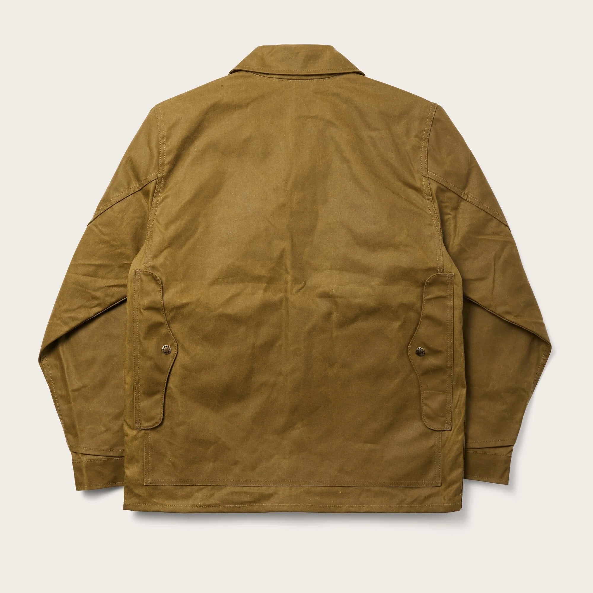 Tin Cloth Lined Cruiser Jacket, Dark Tan-Jakker-Filson 1897-Motorious Copenhagen