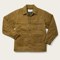 Tin Cloth Lined Cruiser Jacket, Dark Tan-Jakker-Filson 1897-Motorious Copenhagen