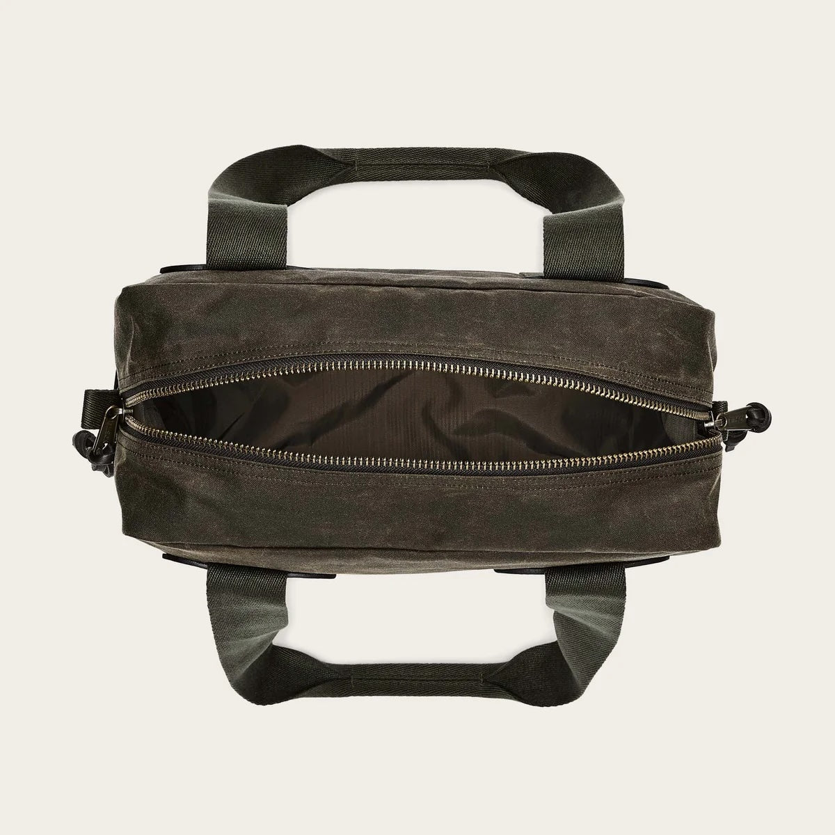 Tin Cloth Tote bag with zipper, Ottergreen-Tasker-Filson 1897-Motorious Copenhagen