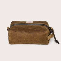 Tin Cloth Travel Kit, Dark Tan-Tasker-Filson 1897-Motorious Copenhagen