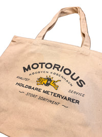 "Tire-Tiger" Motorious Tote Bag, Large, Recycled Raw-Tasker-Motorious Copenhagen-Motorious Copenhagen