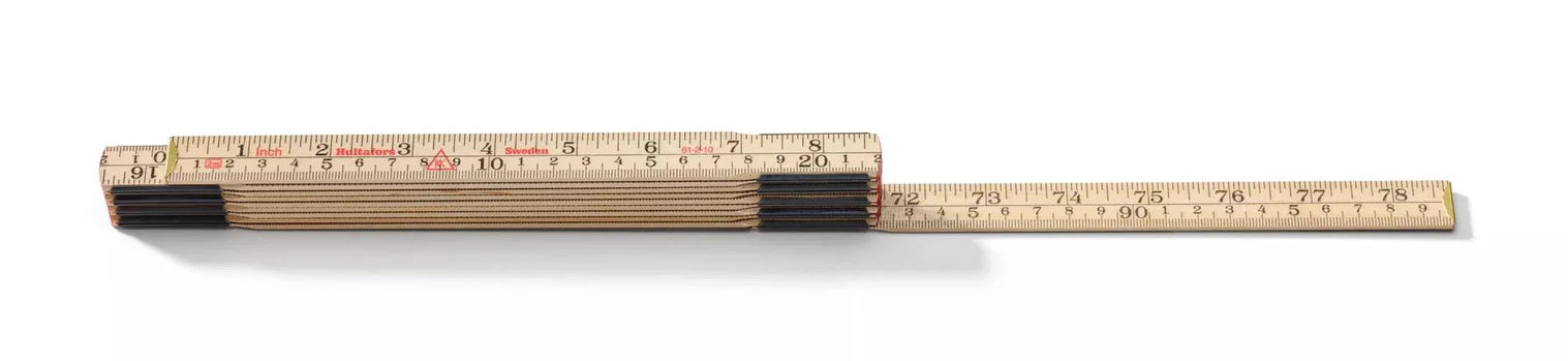 Tommestok: Metrisk og Tommer-Knive og Værktøj-Hultafors-Motorious Copenhagen