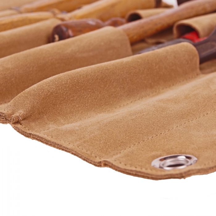 Tool Roll, Suede, Olive-Tasker-Kalos and Sons-Motorious Copenhagen