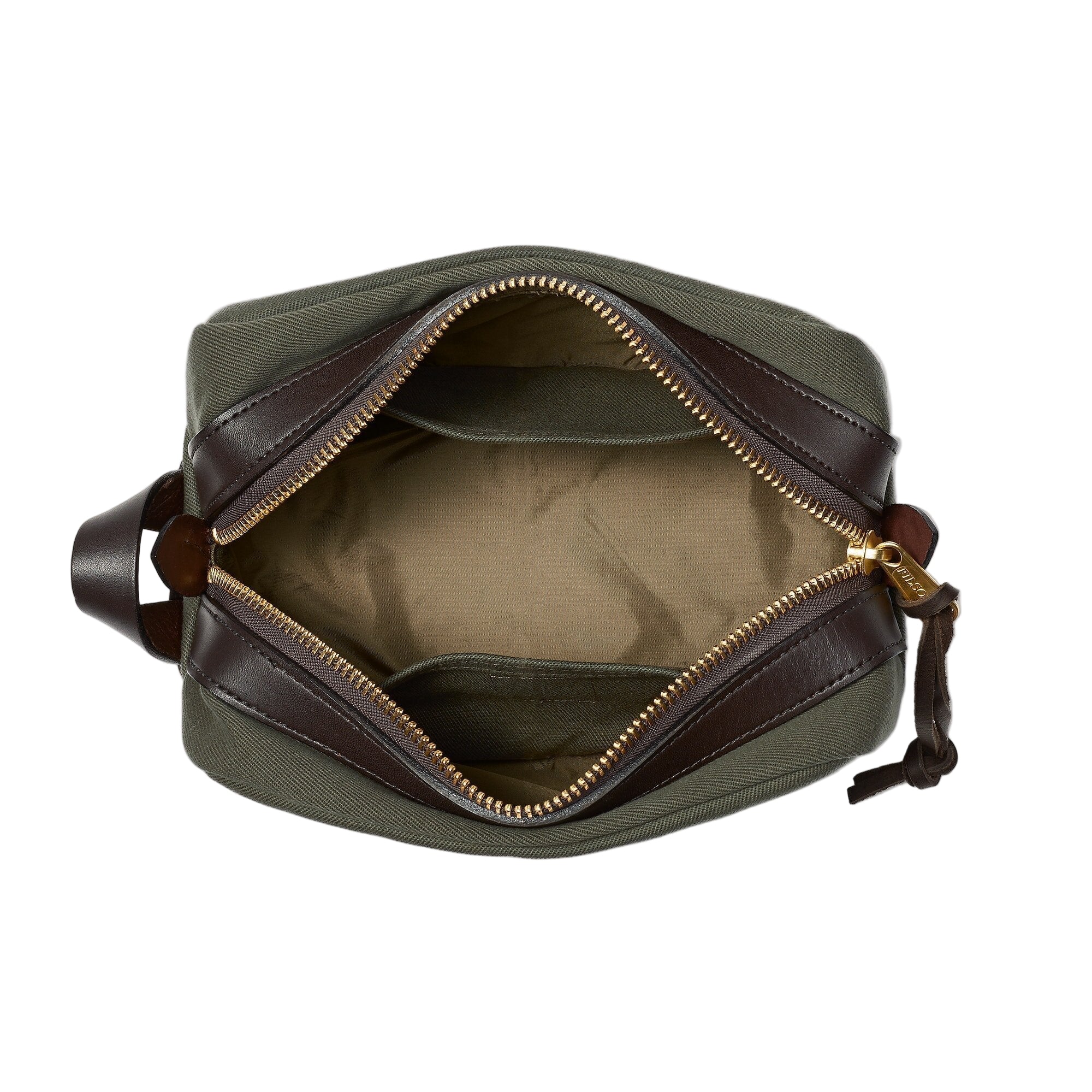 Travel Kit, Rugged Twill/Leather, Otter Green-Tasker-Filson 1897-Motorious Copenhagen