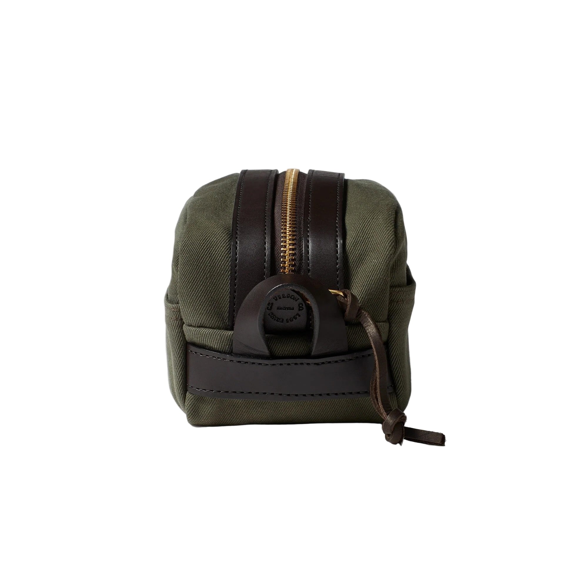 Travel Kit, Rugged Twill/Leather, Otter Green-Tasker-Filson 1897-Motorious Copenhagen